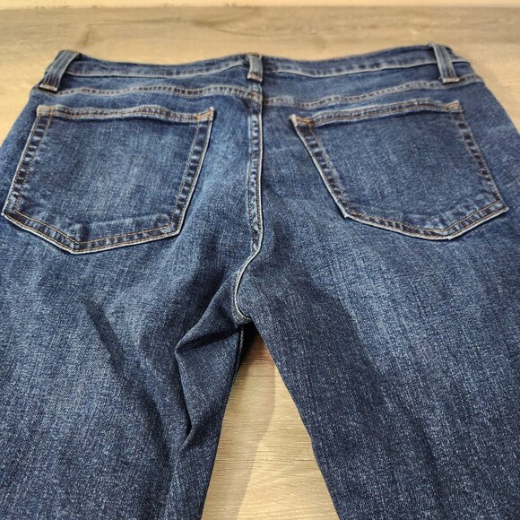 J.Crew Flex Denim Jeans Raw Hem Mens Size W31 L30 (Actual W31x L26) - Picture 3 of 16